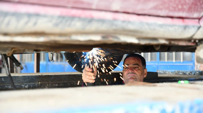 Nurdağı’nda Oto Sanayi Kepenk Açtı