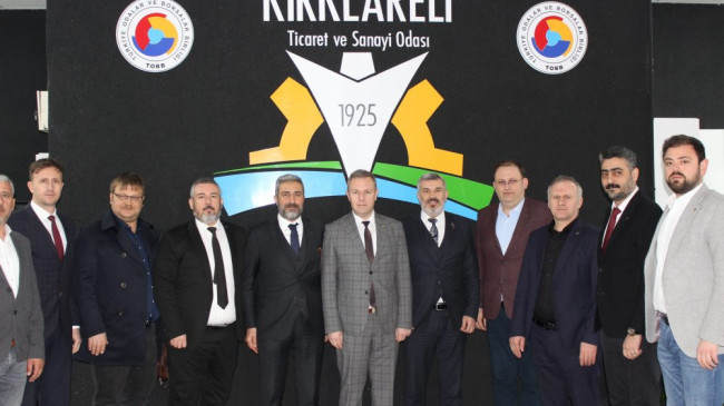 Çerkezköy TSO Yönetimi’nden Ilık’a Ziyaret