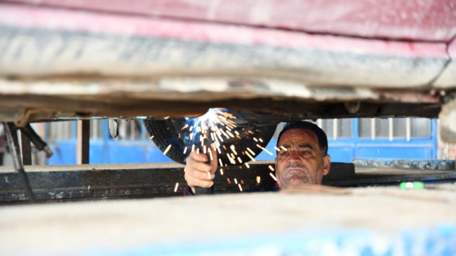 Nurdağı’nda Oto Sanayi Kepenk Açtı
