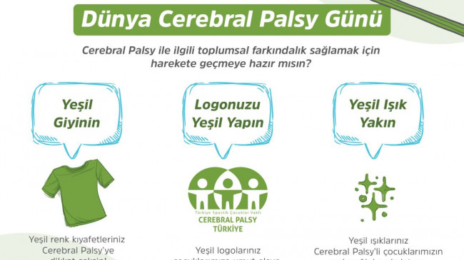 Cerebral Palsy için Farkındalık Yarat